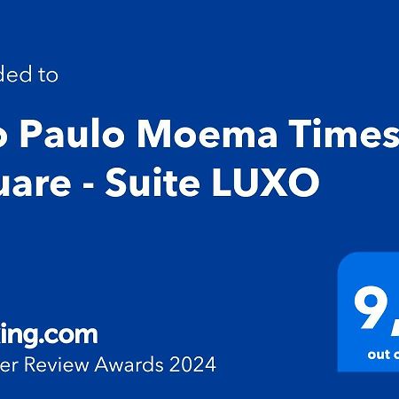 Sao Paulo Moema Times Square - Suite Luxo ภายนอก รูปภาพ